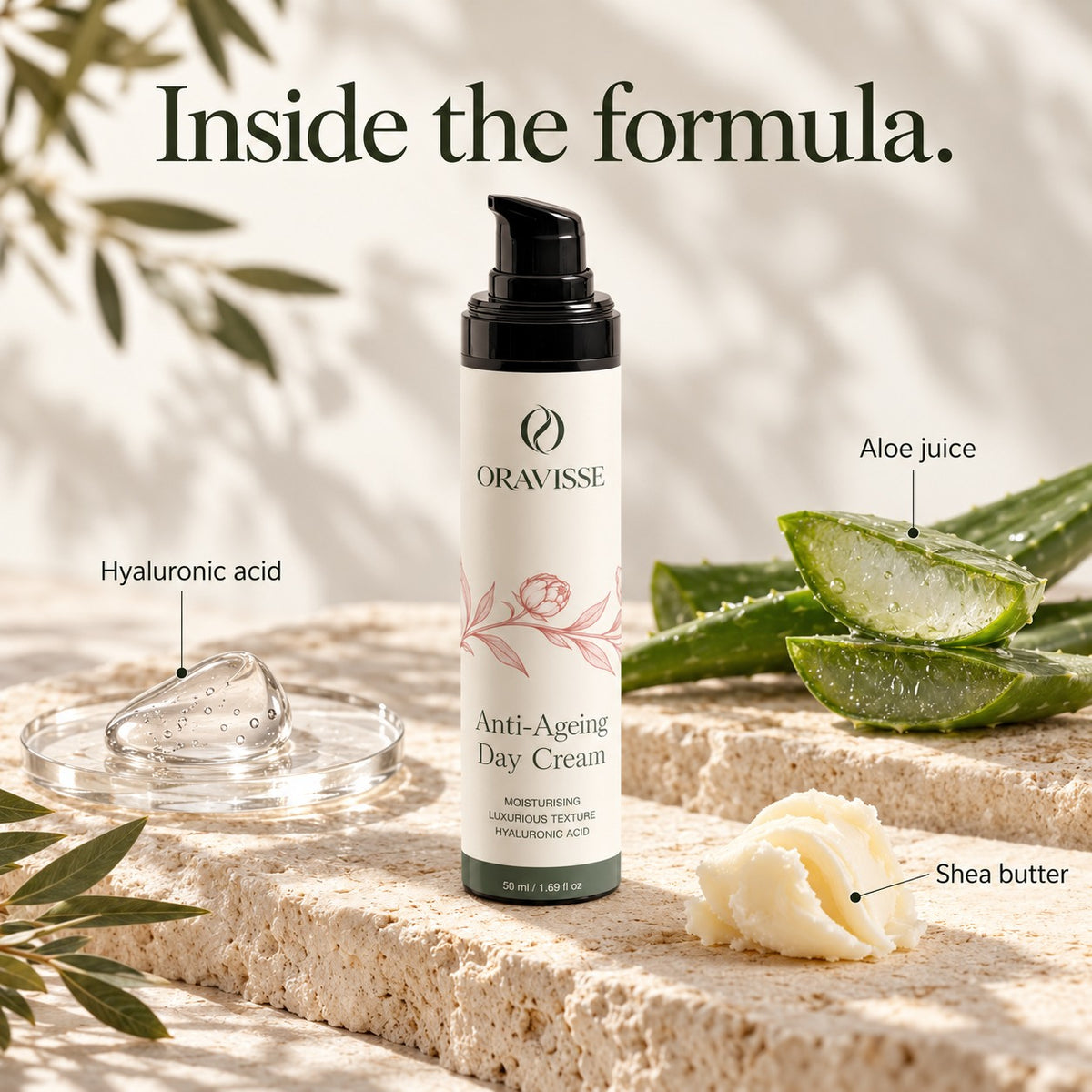 Anti-Age Day Cream formula ingredients