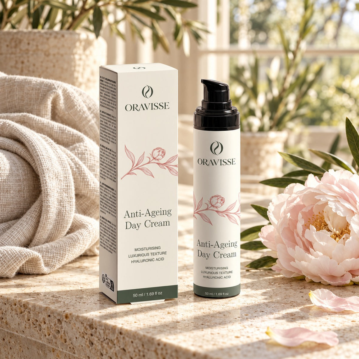 Anti-Age Day Cream — in a premium skincare ritual