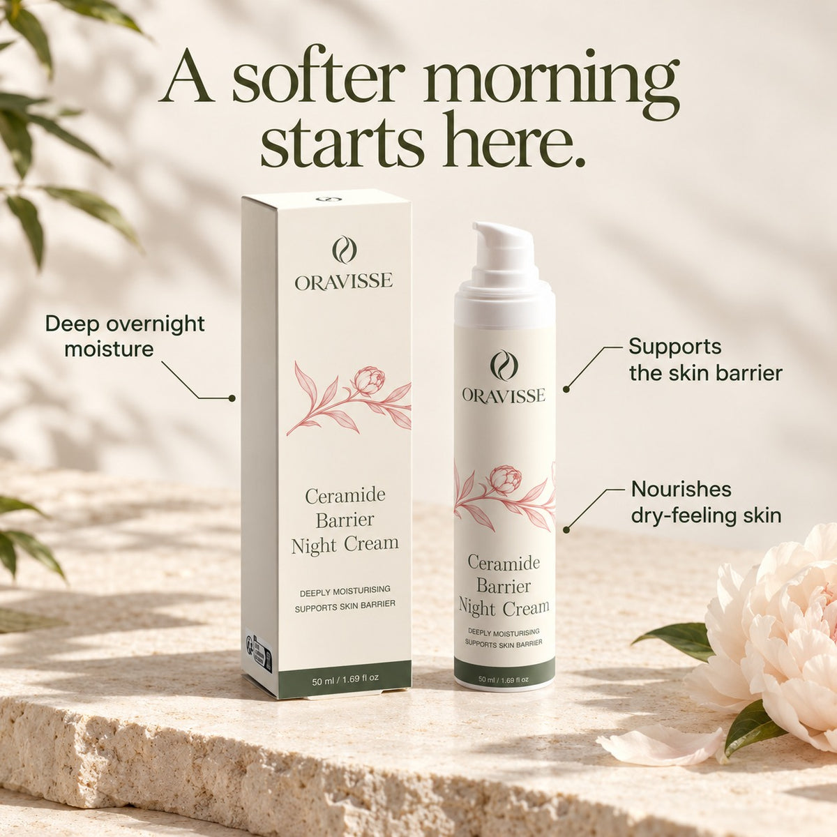 Ceramide Barrier Night Cream — key skincare benefits